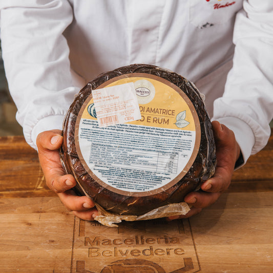 Pecorino di Amatrice tabacco e rum