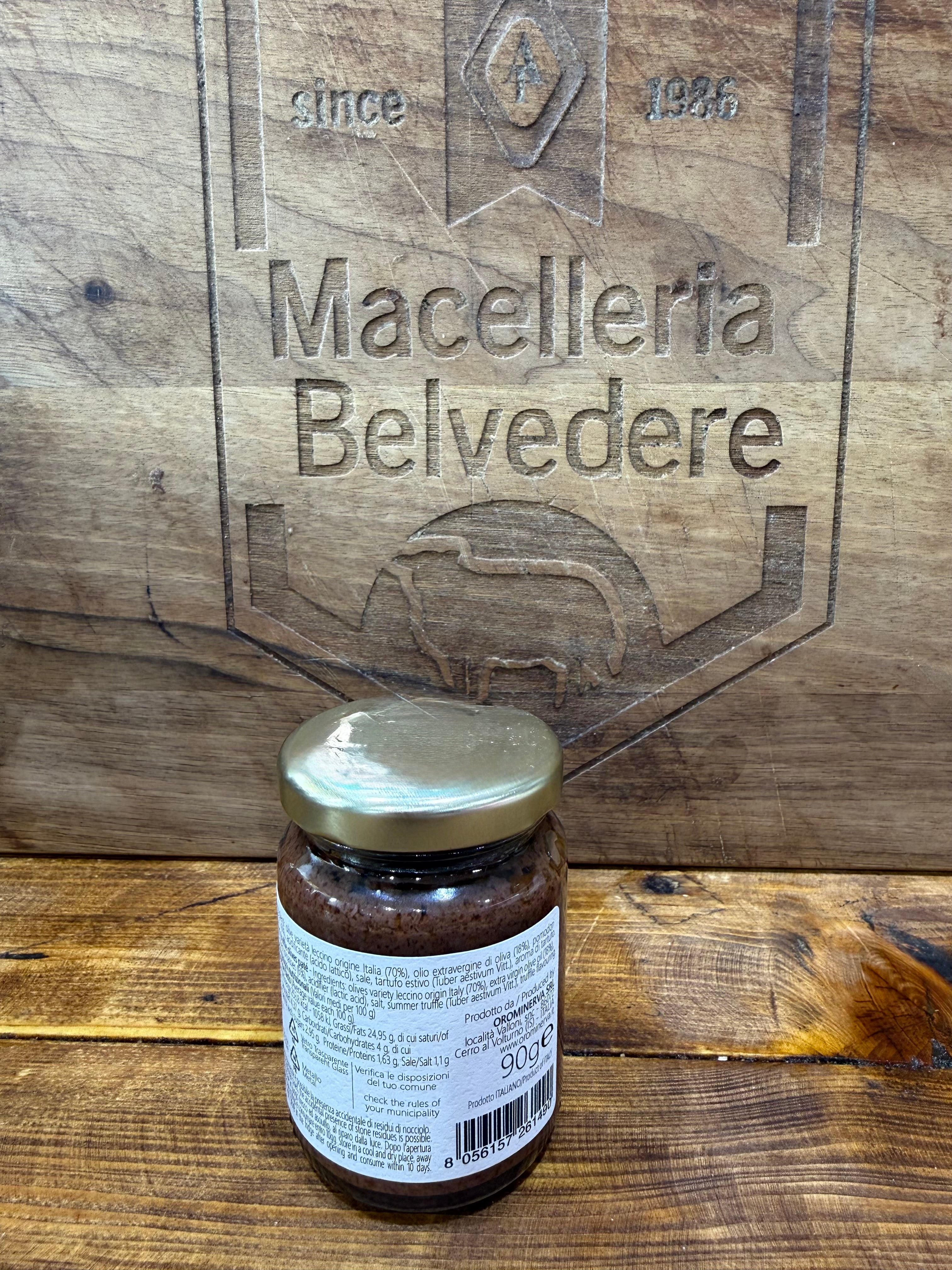 Battuto di olive al tartufo 90 gr