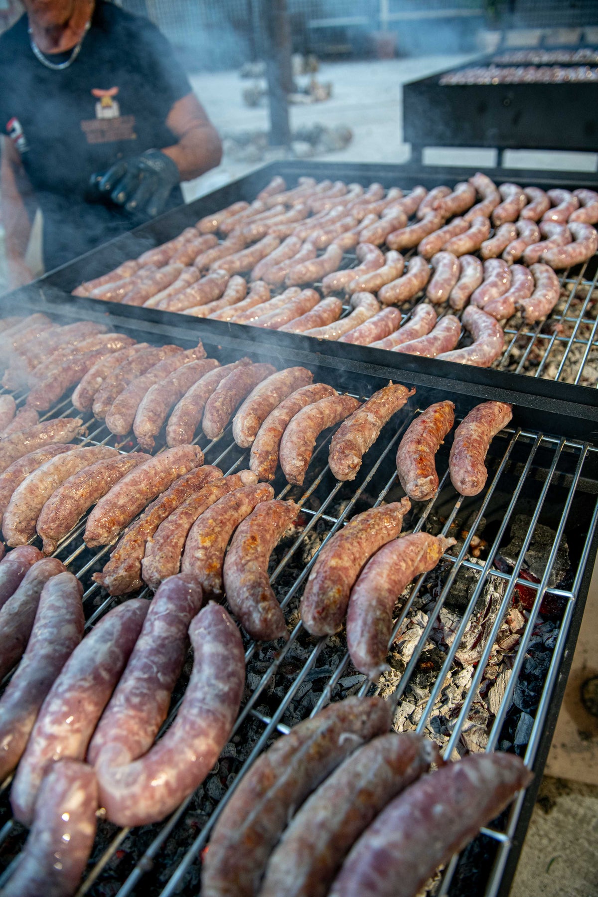 Salsiccia alla brace come da tradizione